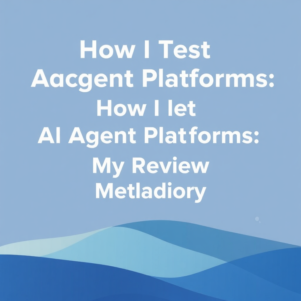 Agent Platform Review Methodology Ai Featured